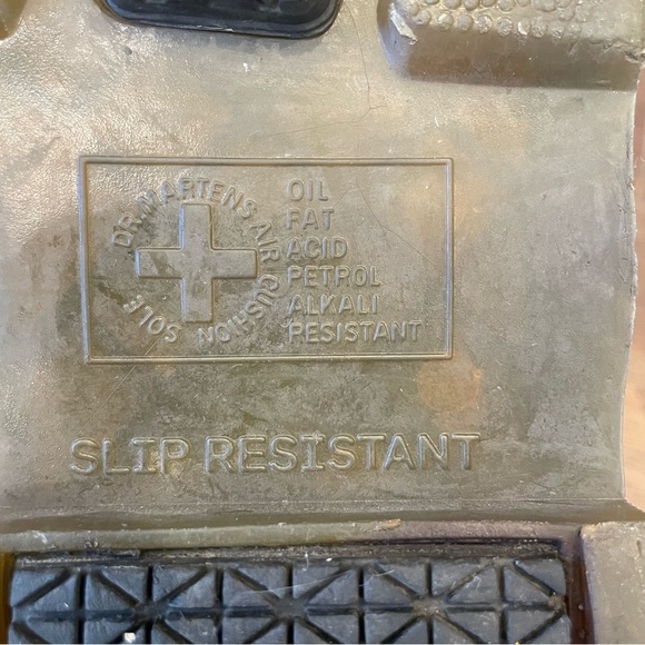 Dr. Martens Men's Earlstoke Black Steel Toe Work Boots Size 13 - Picture 3 of 16